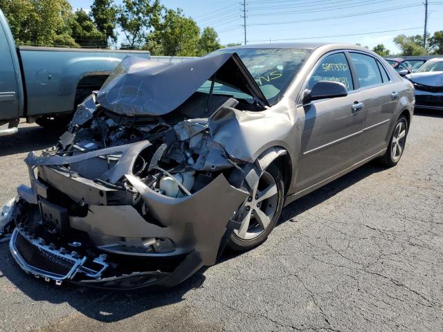 1G1ZC5E00CF345253 - 2012 CHEVROLET MALIBU 1LT ვერცხლისფერი ფოტო 2