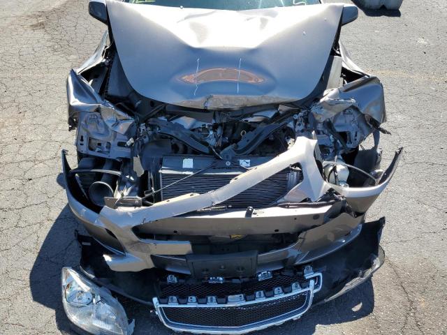 1G1ZC5E00CF345253 - 2012 CHEVROLET MALIBU 1LT ვერცხლისფერი ფოტო 9
