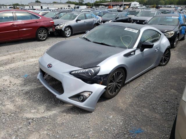 JF1ZNAA12F9705754 - 2015 TOYOTA SCION FR-S BLUE photo 2