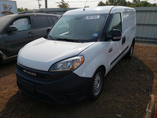 ZFBERFAT1F6194442 - 2015 RAM PROMASTER WHITE photo 2