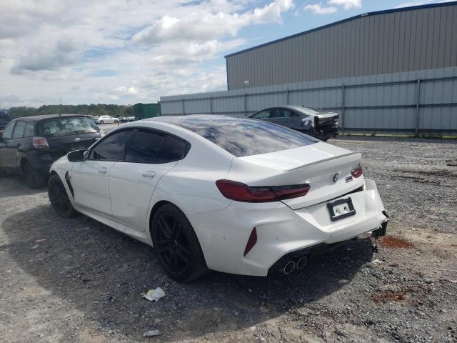 WBSGV0C07LCE02186 - 2020 BMW M8 WHITE photo 3