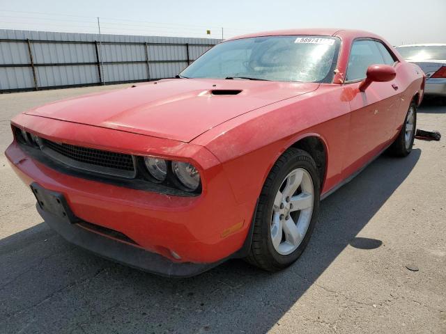 2C3CDYBT7EH266727 - 2014 DODGE CHALLENGER RED photo 2