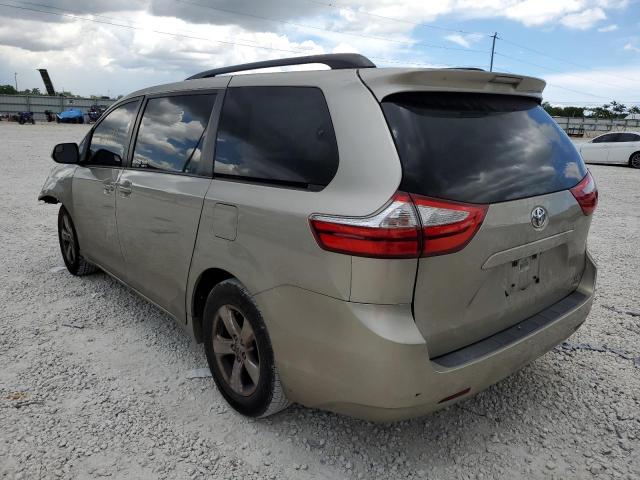 5TDKK3DC1FS573648 - 2015 TOYOTA SIENNA LE BEIGE photo 3