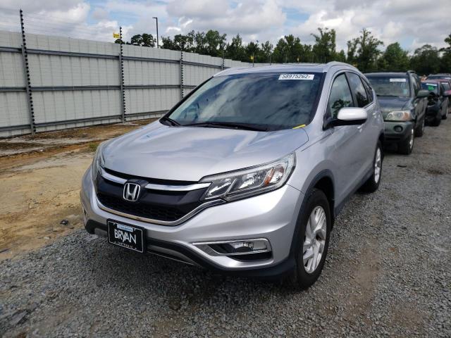 2HKRM3H77GH561484 - 2016 HONDA CR-V EXL SILVER photo 2