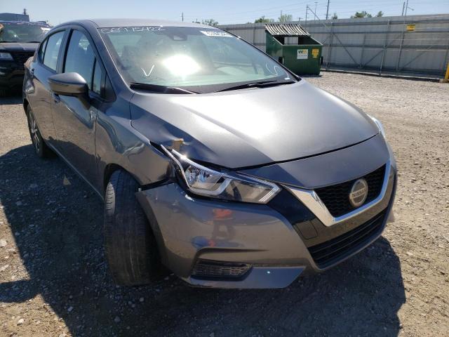 3N1CN8EVXML868858 - 2021 NISSAN VERSA SV GRAY photo 1