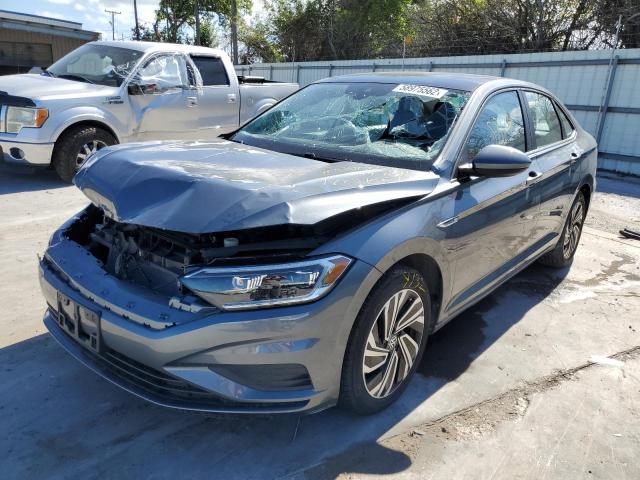 3VWE57BU0MM049778 - 2021 VOLKSWAGEN JETTA SEL GRAY photo 2