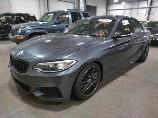 WBA1J9C52GV372138 - 2016 BMW M235XI GRAY photo 2