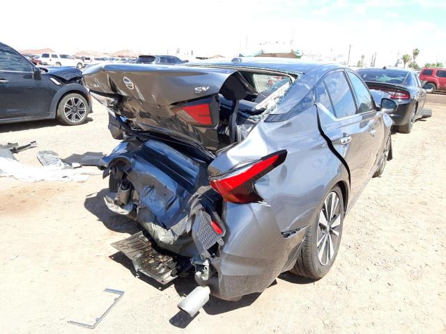 1N4BL4DV3LC177874 - 2020 NISSAN ALTIMA SV GRAY photo 4