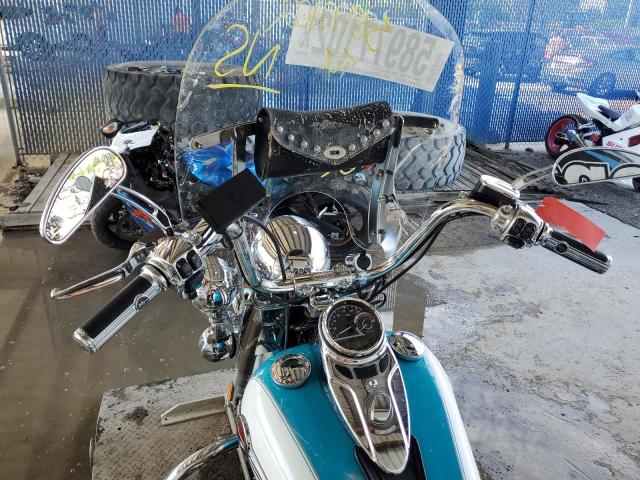 1HD1BWV18HB037329 - 2017 HARLEY-DAVIDSON FLSTC HERI BLUE photo 5