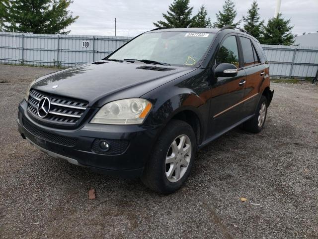 4JGBB22E48A420689 - 2008 MERCEDES-BENZ ML 320 CDI BLACK photo 2