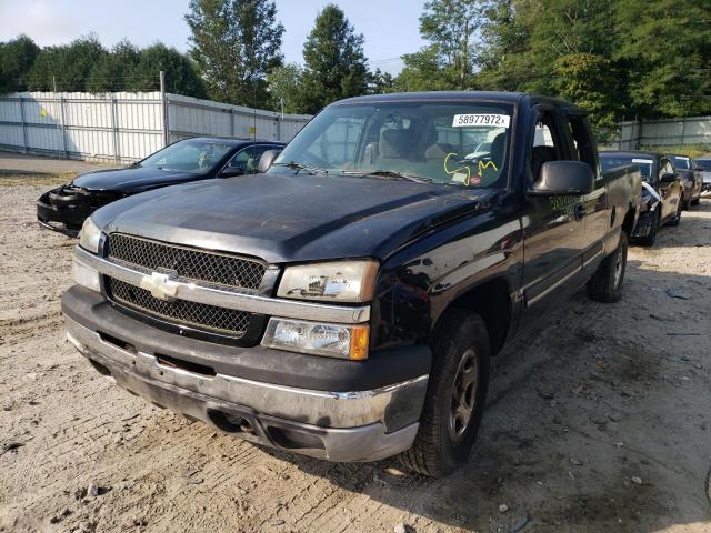 2GCEK19V441100133 - 2004 CHEVROLET SILVRDO LS 黑色 照片 2