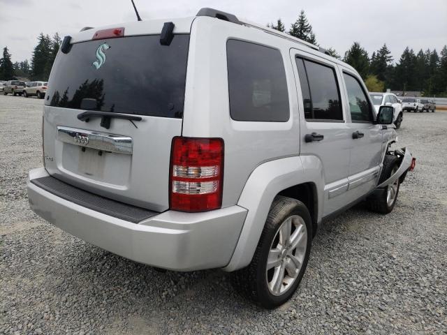 1J4PN2GK5BW585607 - 2011 JEEP LIBERTY SP SILVER photo 4