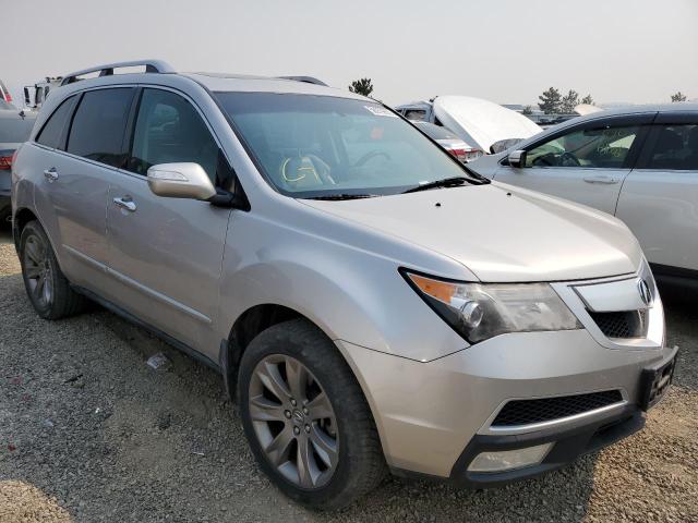 2HNYD2H52BH526898 - 2011 ACURA MDX ADVANC SILVER photo 1