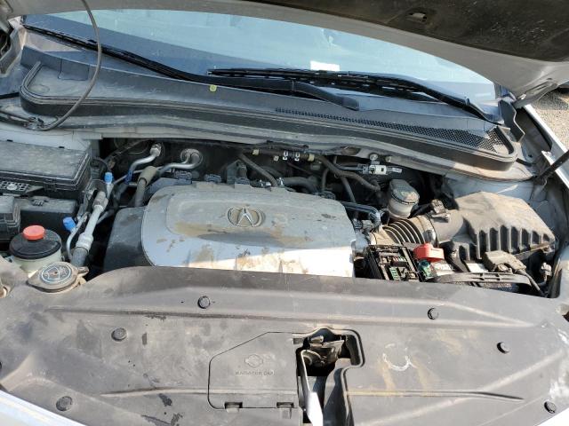 2HNYD2H52BH526898 - 2011 ACURA MDX ADVANC SILVER photo 7