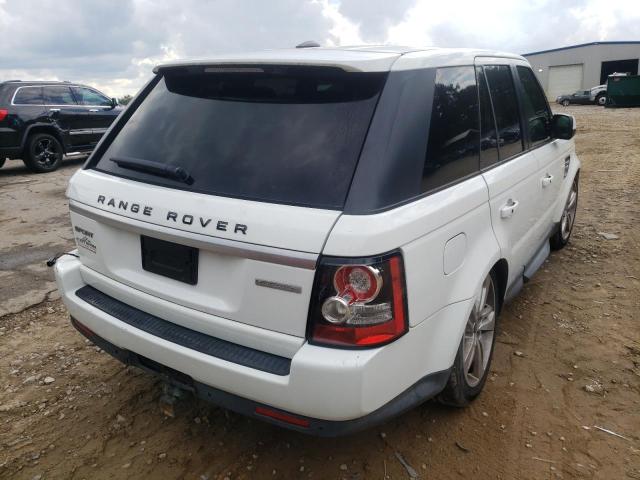 SALSK2D46DA813038 - 2013 LAND ROVER RANGE ROVE WHITE photo 4