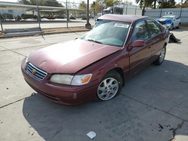 JT2BF22K410334804 - 2001 TOYOTA CAMRY CE MAROON photo 2