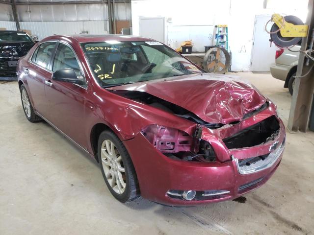 1G1ZK57749F165182 - 2009 CHEVROLET MALIBU LTZ მუქწითელი ფოტო 1