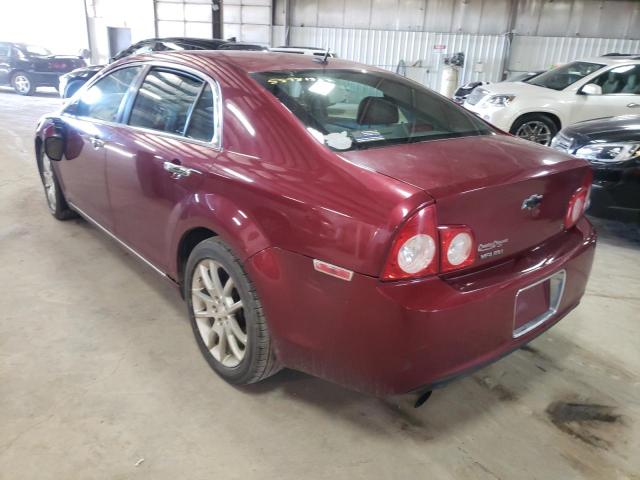 1G1ZK57749F165182 - 2009 CHEVROLET MALIBU LTZ მუქწითელი ფოტო 3