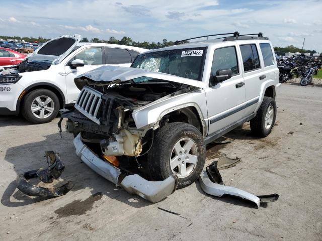 1J8HG48K86C192540 - 2006 JEEP COMMANDER ვერცხლისფერი ფოტო 2