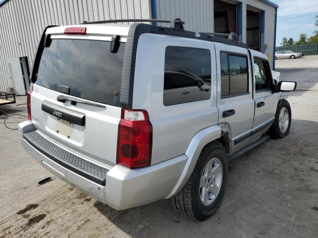1J8HG48K86C192540 - 2006 JEEP COMMANDER ვერცხლისფერი ფოტო 4