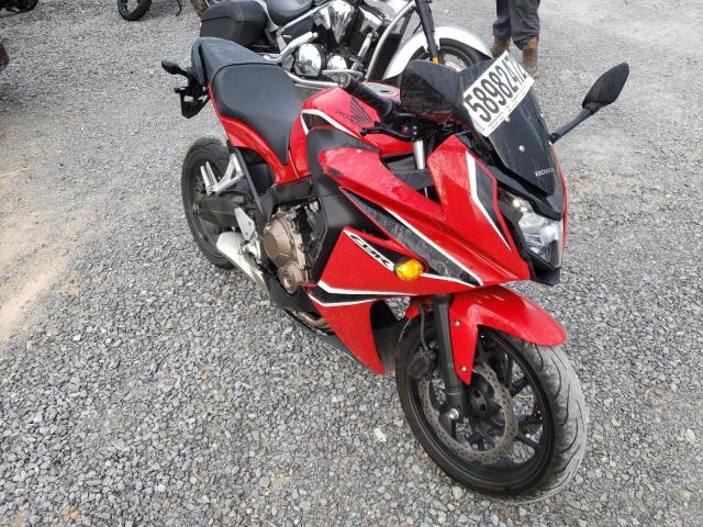 MLHRC7402J5400418 - 2018 HONDA CBR650 F RED photo 1