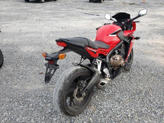 MLHRC7402J5400418 - 2018 HONDA CBR650 F RED photo 4