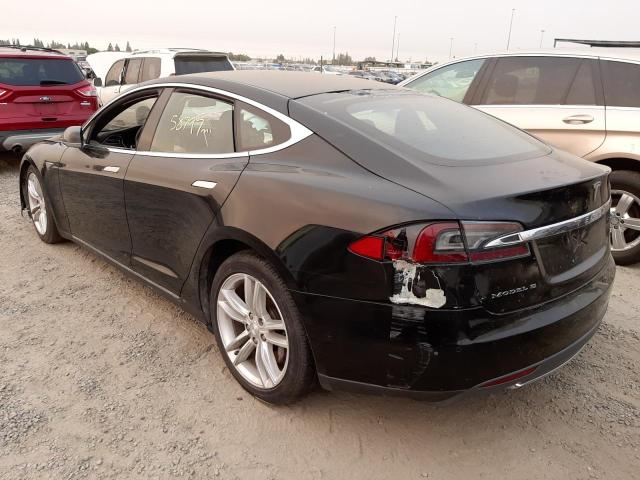 5YJSA1E12FF106912 - 2015 TESLA MODEL S Սև լուսանկար 3