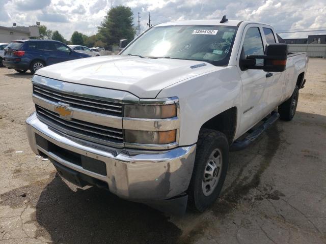 1GC2KUE8XFZ518579 - 2015 CHEVROLET SILVERADO WHITE photo 2