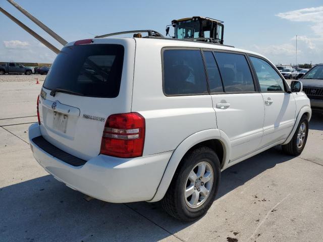 JTEGF21A630096183 - 2003 TOYOTA HIGHLANDER WHITE photo 4