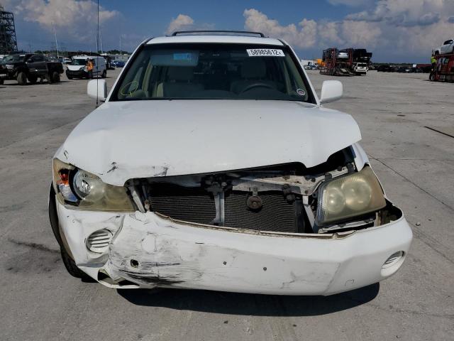 JTEGF21A630096183 - 2003 TOYOTA HIGHLANDER WHITE photo 9