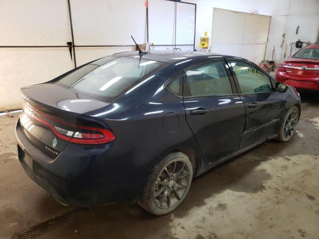 1C3CDFBA2DD298810 - 2013 DODGE DART BLUE photo 4