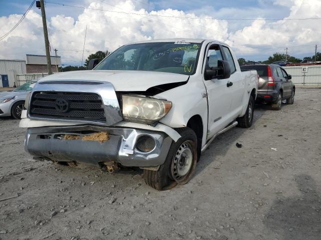 5TBRV54138S479833 - 2008 TOYOTA TUNDRA DOU WHITE photo 2