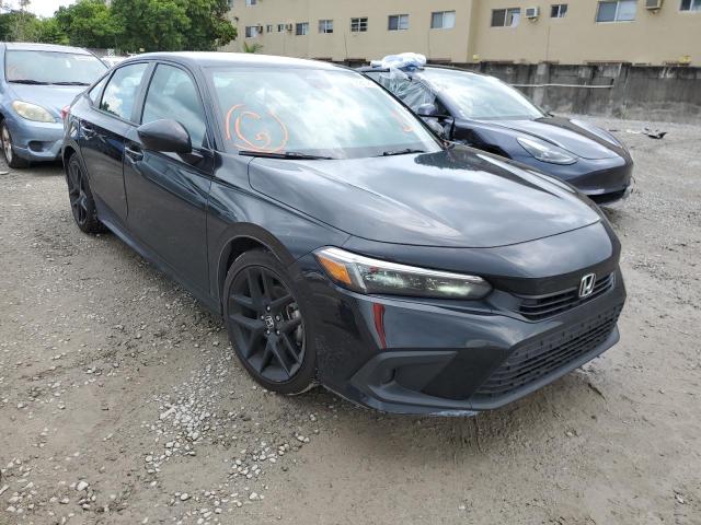 2HGFE2F55NH537221 - 2022 HONDA CIVIC SPOR BLACK photo 1