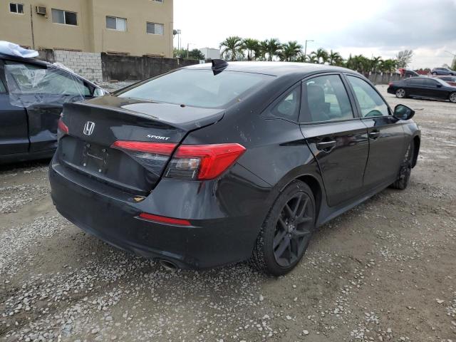 2HGFE2F55NH537221 - 2022 HONDA CIVIC SPOR BLACK photo 4