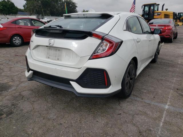 SHHFK7H57HU411548 - 2017 HONDA CIVIC EX WHITE photo 4