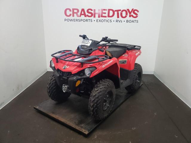 3JBLGAT29HJ000197 - 2017 CAN-AM OUTLANDER RED photo 2