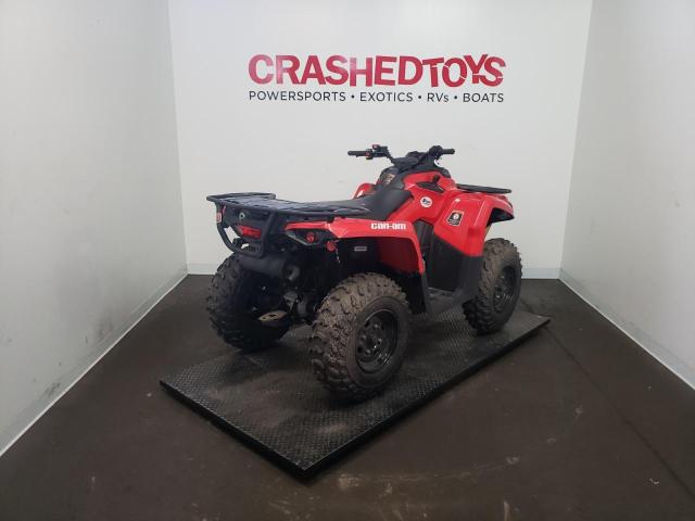 3JBLGAT29HJ000197 - 2017 CAN-AM OUTLANDER RED photo 4