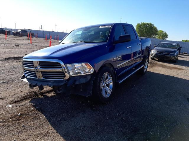 1C6RR7LT8ES445729 - 2014 RAM 1500 SLT BLUE photo 2