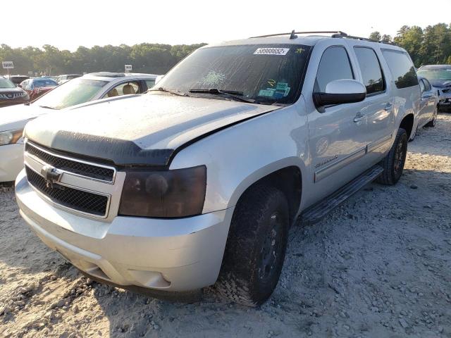 1GNUKJE36AR254482 - 2010 CHEVROLET SUBURBAN K SILVER photo 2