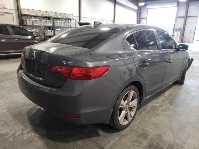 19VDE1F34EE009446 - 2014 ACURA ILX 20 GRAY photo 4