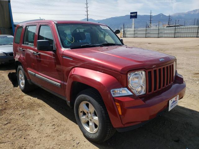 1C4PJMAK5CW150383 - 2012 JEEP LIBERTY SP RED photo 1