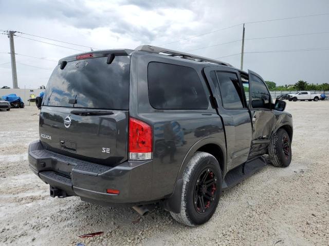 5N1AA08D08N621497 - 2008 NISSAN ARMADA SE GRAY photo 4