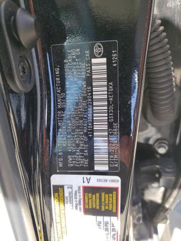 4T1BK3DB0BU380416 - 2011 TOYOTA AVALON BASE  照片 10