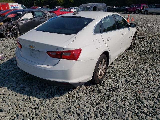 1G1ZC5ST7GF241010 - 2016 CHEVROLET MALIBU LS WHITE photo 4