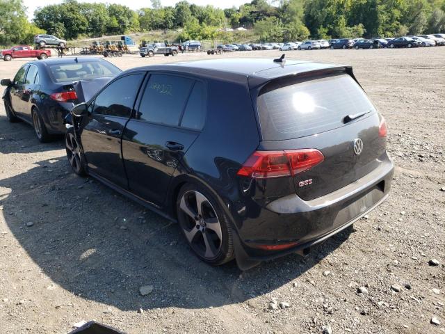 3VW547AU6HM011627 - 2017 VOLKSWAGEN GTI SPORT BLACK photo 3