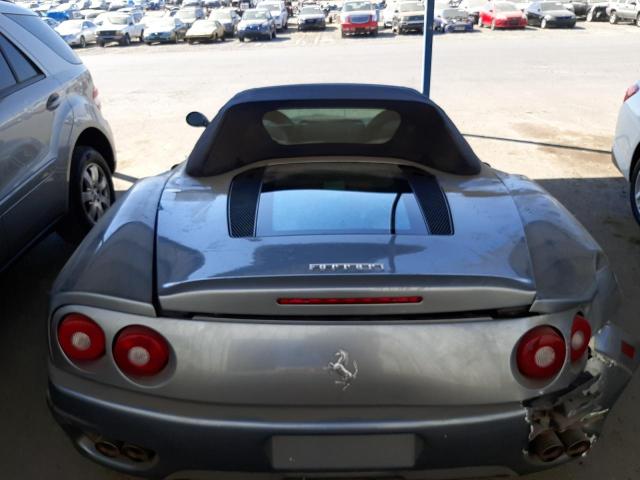 ZFFYT53AX20128083 - 2002 FERRARI 360 SPIDER SILVER photo 6