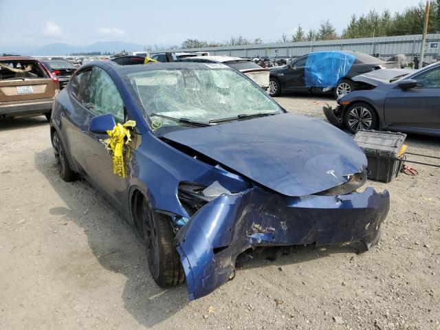 7SAYGDEF0NF312205 - 2022 TESLA MODEL Y Bleu photo 1