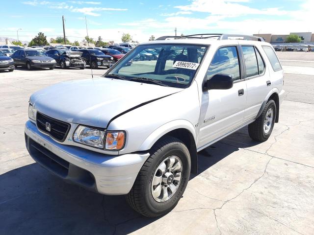 4S6DM58W914414872 - 2001 HONDA PASSPORT E 银色 照片 2