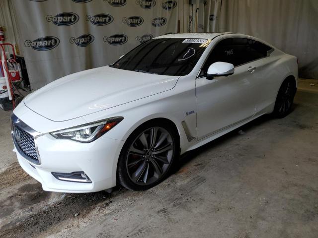 JN1FV7EK4JM530340 - 2018 INFINITI Q60 RED SP WHITE photo 2