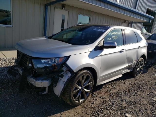 2FMPK4AP8JBB98513 - 2018 FORD EDGE SPORT SILVER photo 2